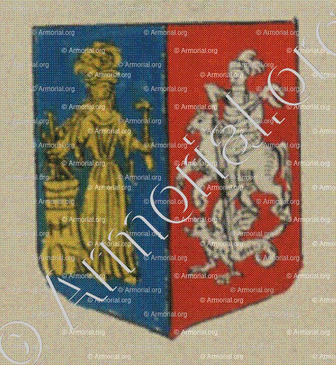 HORREZ (Alsace)_Blason enregistré sous le règne de Louis XIV_France 