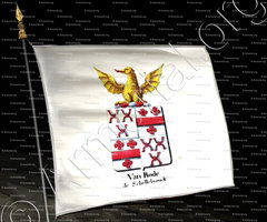 drapeau-VAN RODE DE SCHELLEBROUCK_Armorial royal des Pays-Bas_Europe