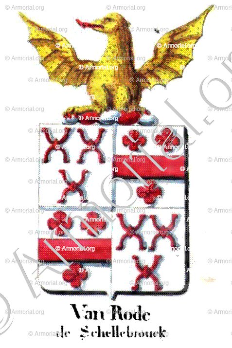 VAN RODE DE SCHELLEBROUCK_Armorial royal des Pays-Bas_Europe
