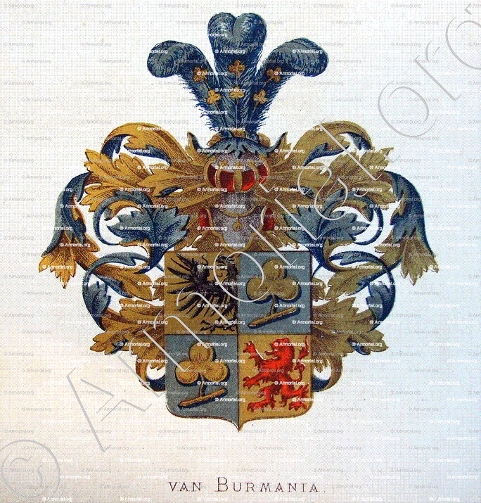 BURMANIA_Wapenboek van den Nederlandschen Adel. (J.B. Rietstap)._Nederland (i)