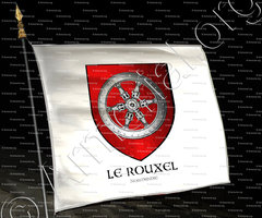 drapeau-LE ROUXEL_Normandie_France  . 