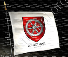 drapeau-LE ROUXEL_Normandie_France  . 