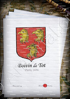 velin-d-Arches-BOIVIN de TOT_Paris, 1696._France