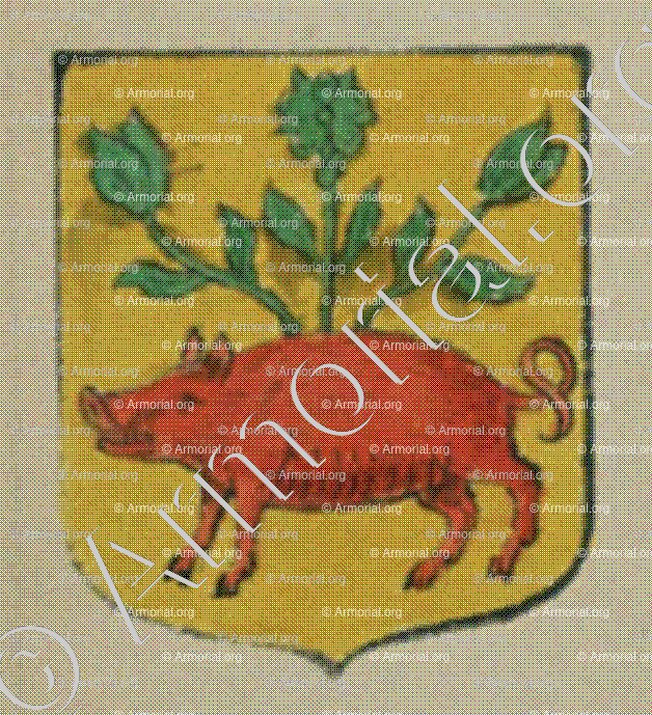 DANASTASY (Alsace)_Blason enregistré sous le règne de Louis XIV_France