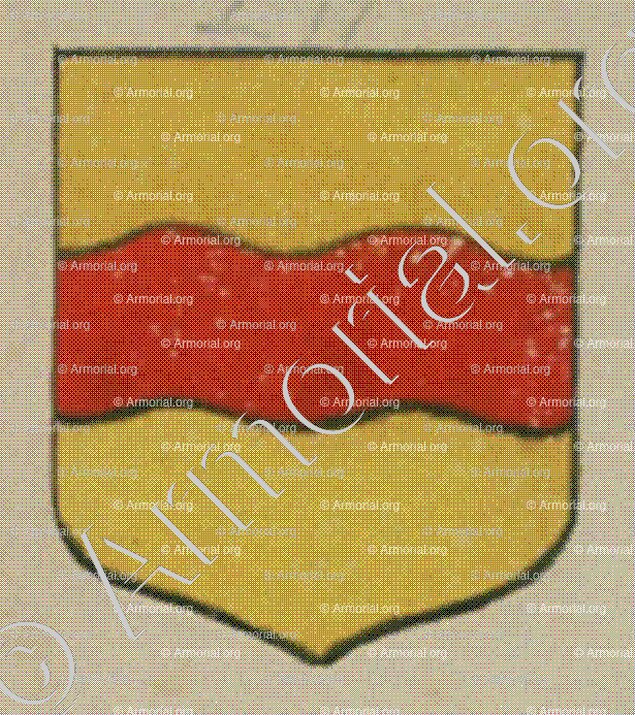 HOSMAN (Alsace)_Blason enregistré sous le règne de Louis XIV_France 