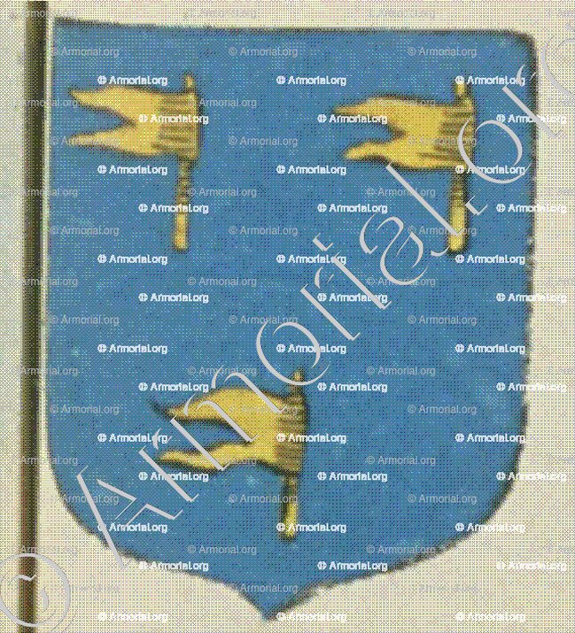 GIRAURD (La Rochelle)_Blason enregistré sous le règne de Louis XIV._France