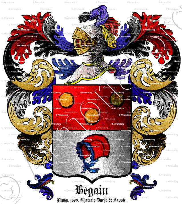 BEGAIN_Anthy, 1598.Chablais. Duché de Savoie._France (ii)