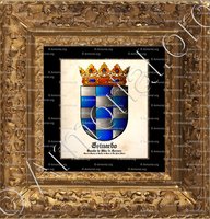 cadre-ancien-or-ESTUARDO_1430 Ducado de Alba de Tormes. Casa de Alvarez de Toledo, de Silva, de Fitz James Stuart (es decir Estuardo)_España (ii)