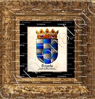 cadre-ancien-or-ESTUARDO_1430 Ducado de Alba de Tormes. Casa de Alvarez de Toledo, de Silva, de Fitz James Stuart (es decir Estuardo)_España (ii)