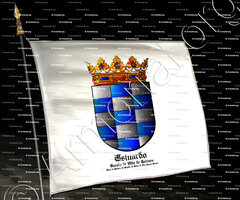 drapeau-ESTUARDO_1430 Ducado de Alba de Tormes. Casa de Alvarez de Toledo, de Silva, de Fitz James Stuart (es decir Estuardo)_España (ii)