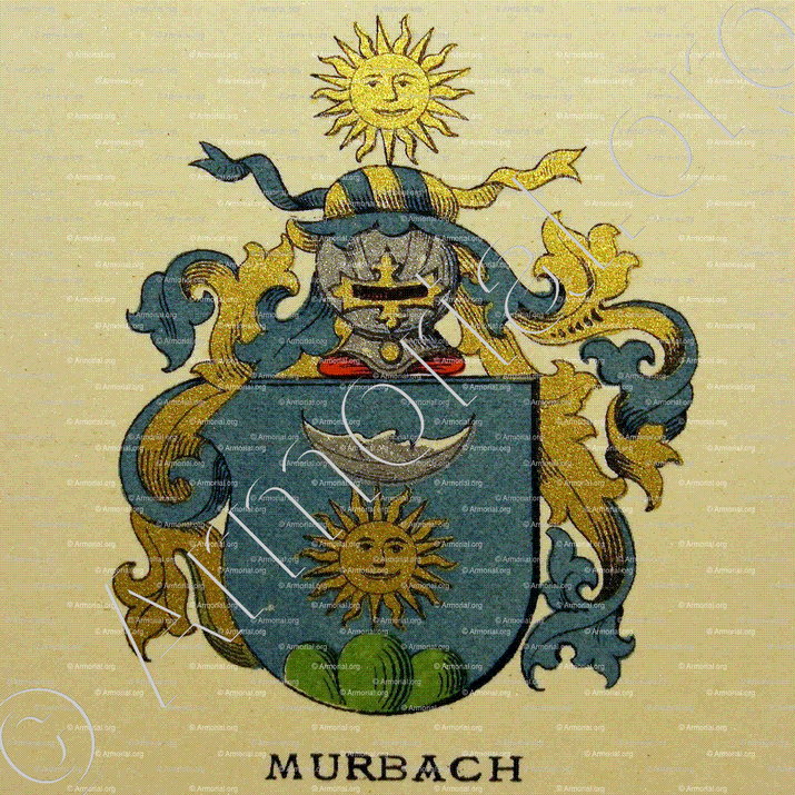 MURBACH_Wappenbuch der Stadt Basel . B.Meyer Knaus 1880_Schweiz 