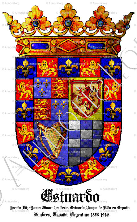 ESTUARDO_1878 1953 Casa de Fitz James Stuart y Silva, es decir Estuardo.._España Argentina Londres (ii)