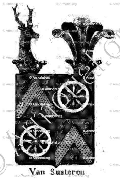 VAN SUSTEREN_Armorial royal des Pays-Bas_Europe
