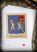 velin-d-Arches-FOUQUET DE FLAMMARE_Noblesse d'Empire._France