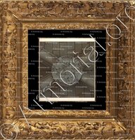 cadre-ancien-or-SOLI DEO HONOR ET GLORIA_Eglise de Reignac de Blaye (Gironde)_France