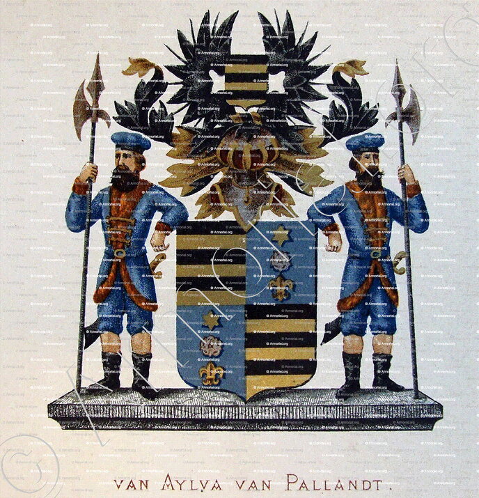 AYLYA van PALLANDT_Wapenboek van den Nederlandschen Adel. (J.B. Rietstap)._Nederland (i)