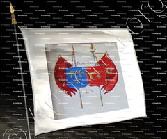 drapeau-NICAEA 1543, FRANCO-TURCS_Armorial Nice. (J. Casal, 1903) (Bibl. mun. de Nice)._France