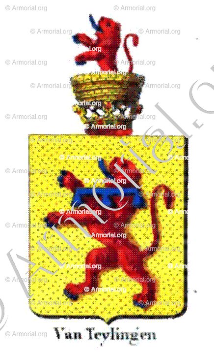 VAN TEYLINGEN_Armorial royal des Pays-Bas_Europe