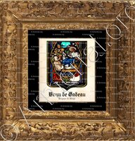 cadre-ancien-or-BRUN de GADEAU_Donateur. Eglise de Reignac de Blaye (Gironde)_France ()