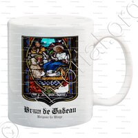 mug-BRUN de GADEAU_Donateur. Eglise de Reignac de Blaye (Gironde)_France ()