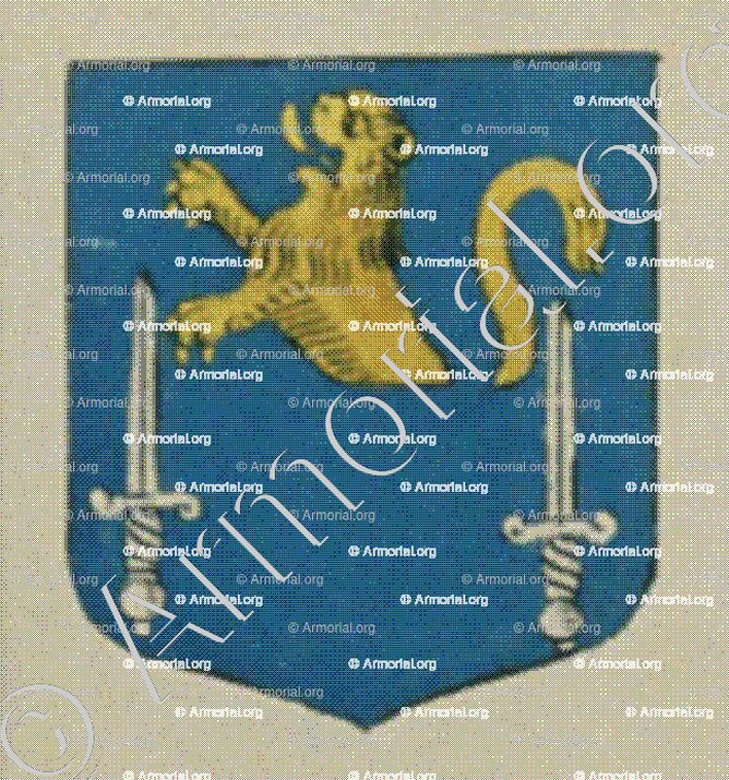 HOUDOT (Alsace)_Blason enregistré sous le règne de Louis XIV_France 