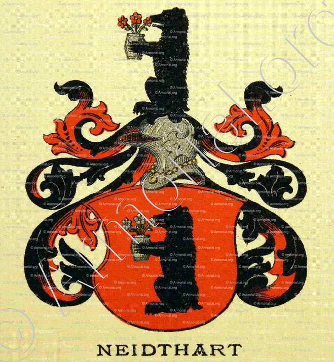 NEIDTHART_Wappenbuch der Stadt Basel . B.Meyer Knaus 1880_Schweiz 