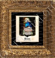 cadre-ancien-or-RENOU_Donateur. Eglise de Reignac de Blaye (Gironde)_France ()