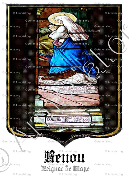 RENOU_Donateur. Eglise de Reignac de Blaye (Gironde)_France ()