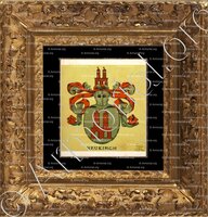 cadre-ancien-or-NEUKIRCH_Wappenbuch der Stadt Basel . B.Meyer Knaus 1880_Schweiz 