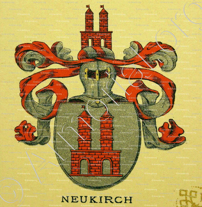 NEUKIRCH_Wappenbuch der Stadt Basel . B.Meyer Knaus 1880_Schweiz 