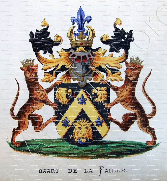 BAART de la FAILLE_Wapenboek van den Nederlandschen Adel. (J.B. Rietstap)._Nederland (i)