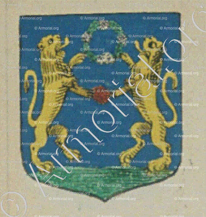 La Tribu nommée Krantzlen de la ville de Colmar (Alsace)_Blason enregistré sous le règne de Louis XIV_France 
