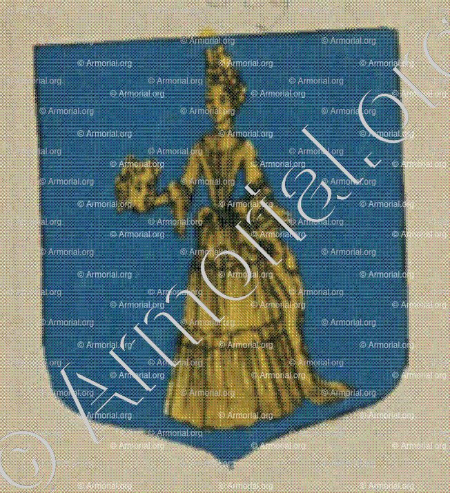 HUBER (Alsace)_Blason enregistré sous le règne de Louis XIV_France 