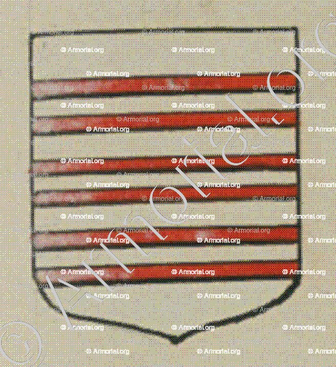 La Tribune du Parc de la ville de Soulz (Alsace)_Blason enregistré sous le règne de Louis XIV_France 