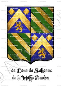 De CAZE de SALIGNAC de la MOTHE FÉNELON