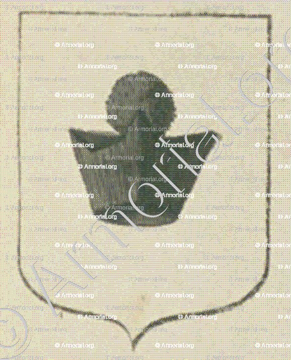 GODEFROY (La Rochelle)_Blason enregistré sous le règne de Louis XIV._France
