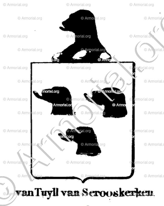 VAN TUYLL VAN SEROOSKERKEN_Armorial royal des Pays-Bas_Europe