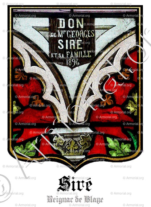 SIRÉ_Donateur. Eglise de Reignac de Blaye (Gironde)_France ()