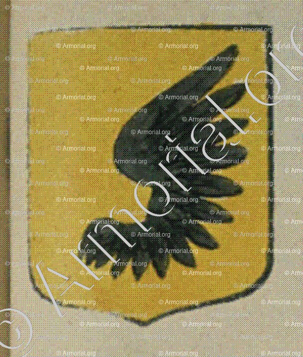 HUFFEL de WINDECK (Alsace)_Blason enregistré sous le règne de Louis XIV_France 