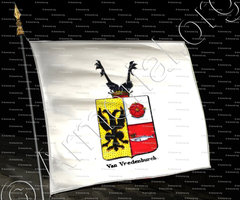 drapeau-VAN VREDENBURCH_Armorial royal des Pays-Bas_Europe