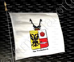 drapeau-VAN VREDENBURCH_Armorial royal des Pays-Bas_Europe