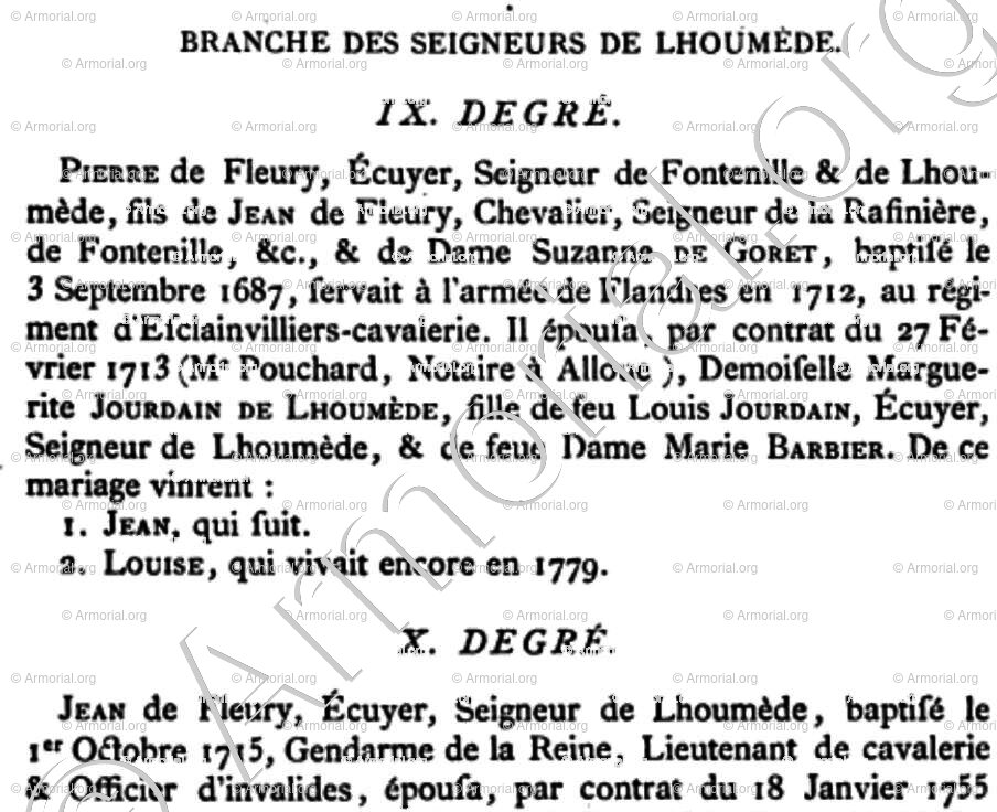 JOURDAIN de LHOUMEDE