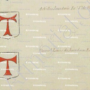 JOURDAIN, seigneur de LHOUMEDE_Poitou 4b