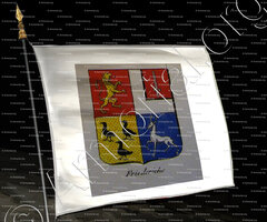 drapeau-FRIEDERICHS_Noblesse d'Empire._France