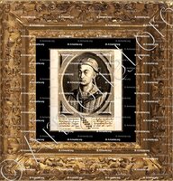 cadre-ancien-or-ADORNES_Gravure avec héraldique, XVe s._Belgique