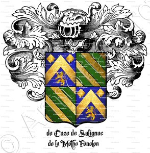 De CAZE de SALIGNAC de la MOTHE FÉNELON