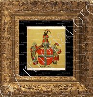 cadre-ancien-or-NÜBLING_Wappenbuch der Stadt Basel . B.Meyer Knaus 1880_Schweiz 