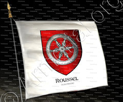 drapeau-ROUSSEL_Normandie_France  . 