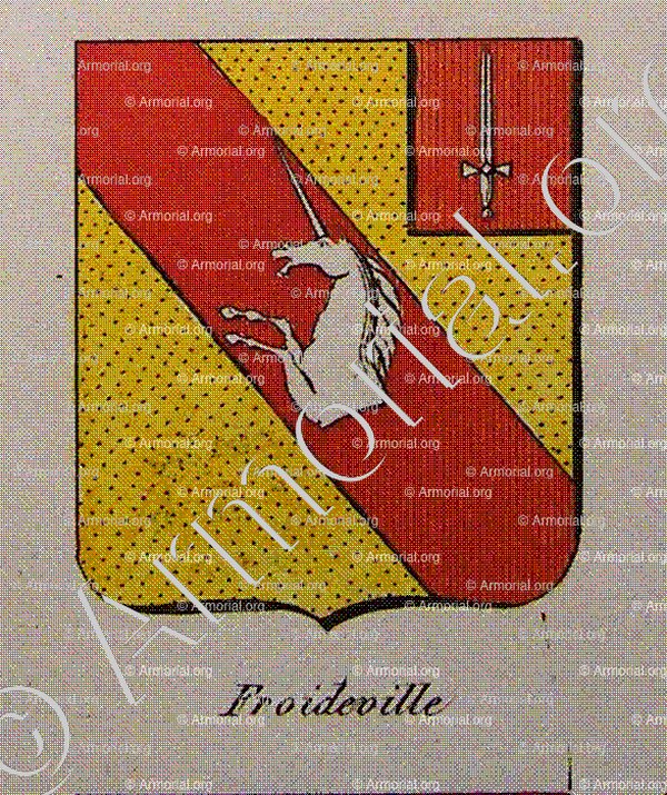 FROIDEVILLE_Noblesse d'Empire._France