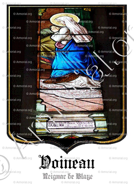 VOINEAU_Donateur. Eglise de Reignac de Blaye (Gironde)_France ()